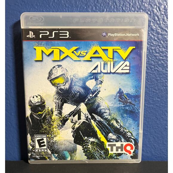 MX vs ATV Alive PS3 Complete with Case & Disc in Good Condition Sony PlayStation - Picture 1 of 7